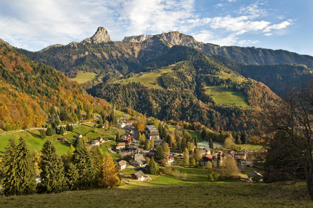 Allières-Les Avants village Les Avants