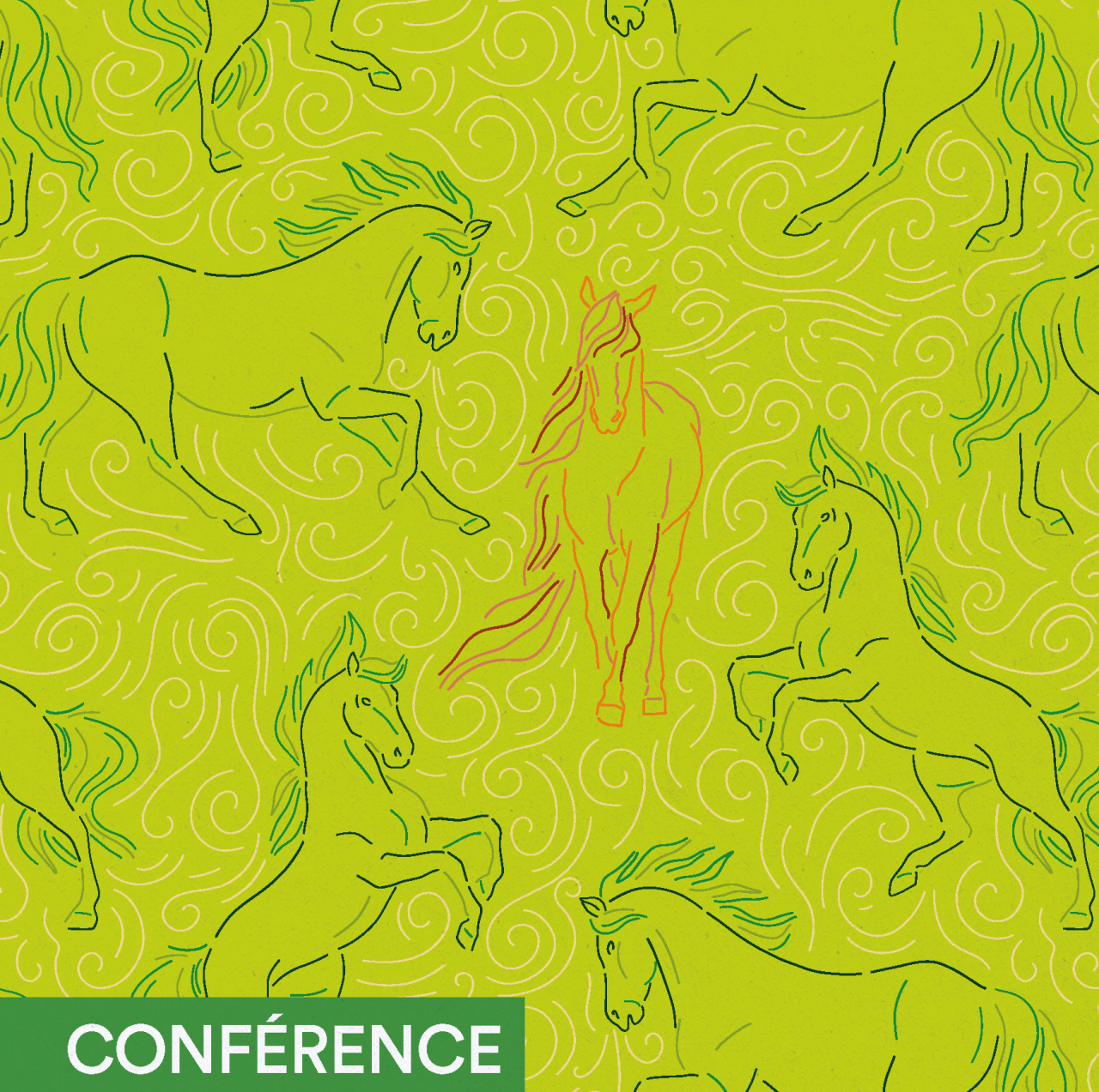Conférence - Vie sociale des chevaux